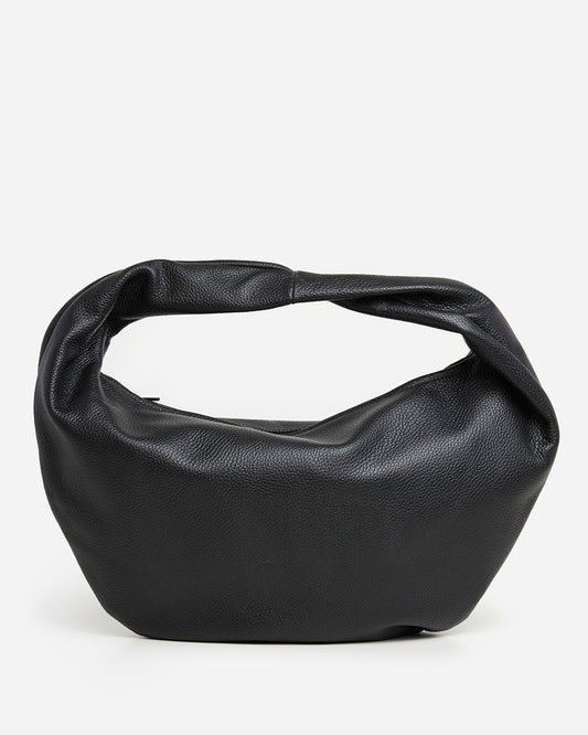 Alva Shoulder Bag Leather Black