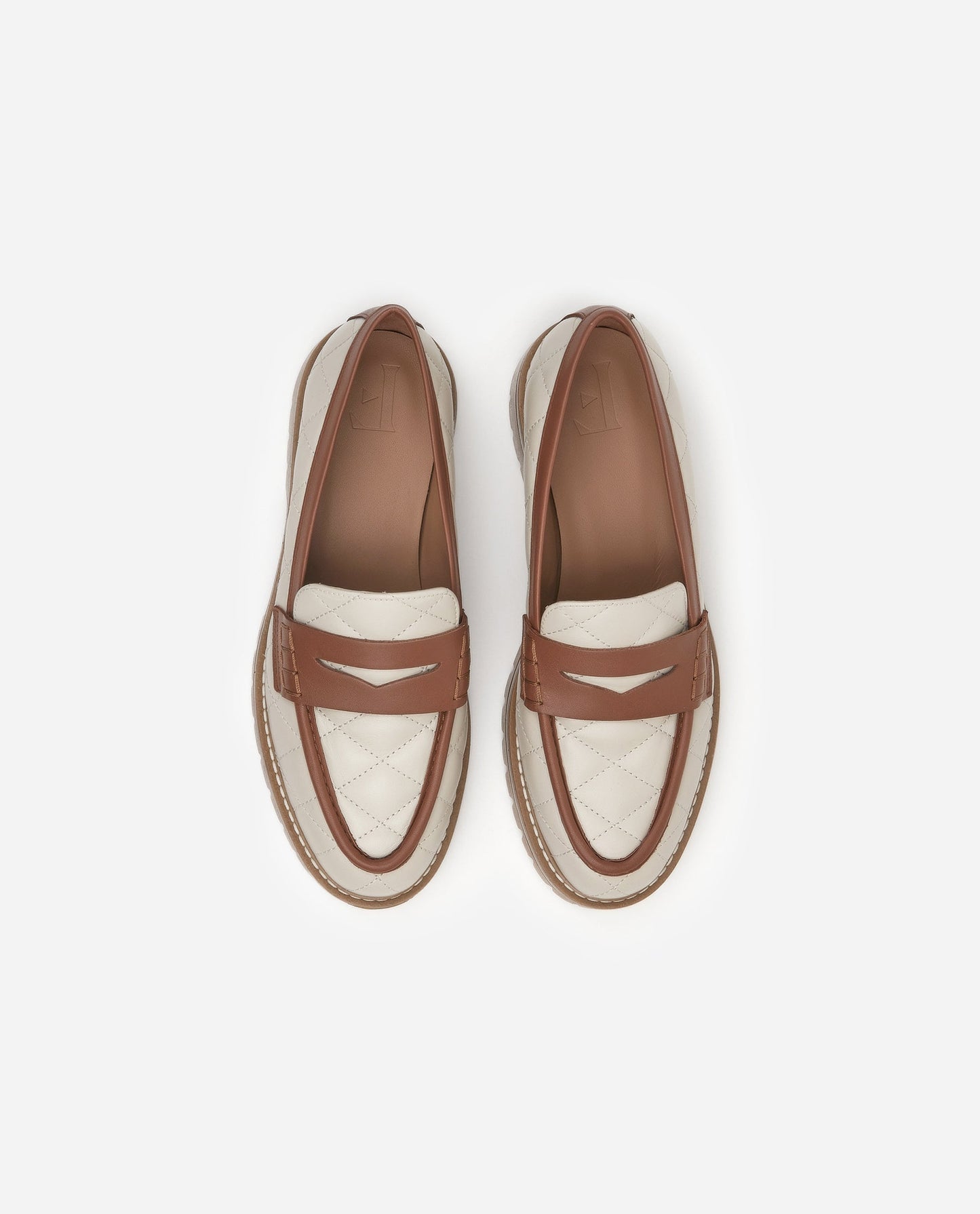 Signe Leather Creme/caramel